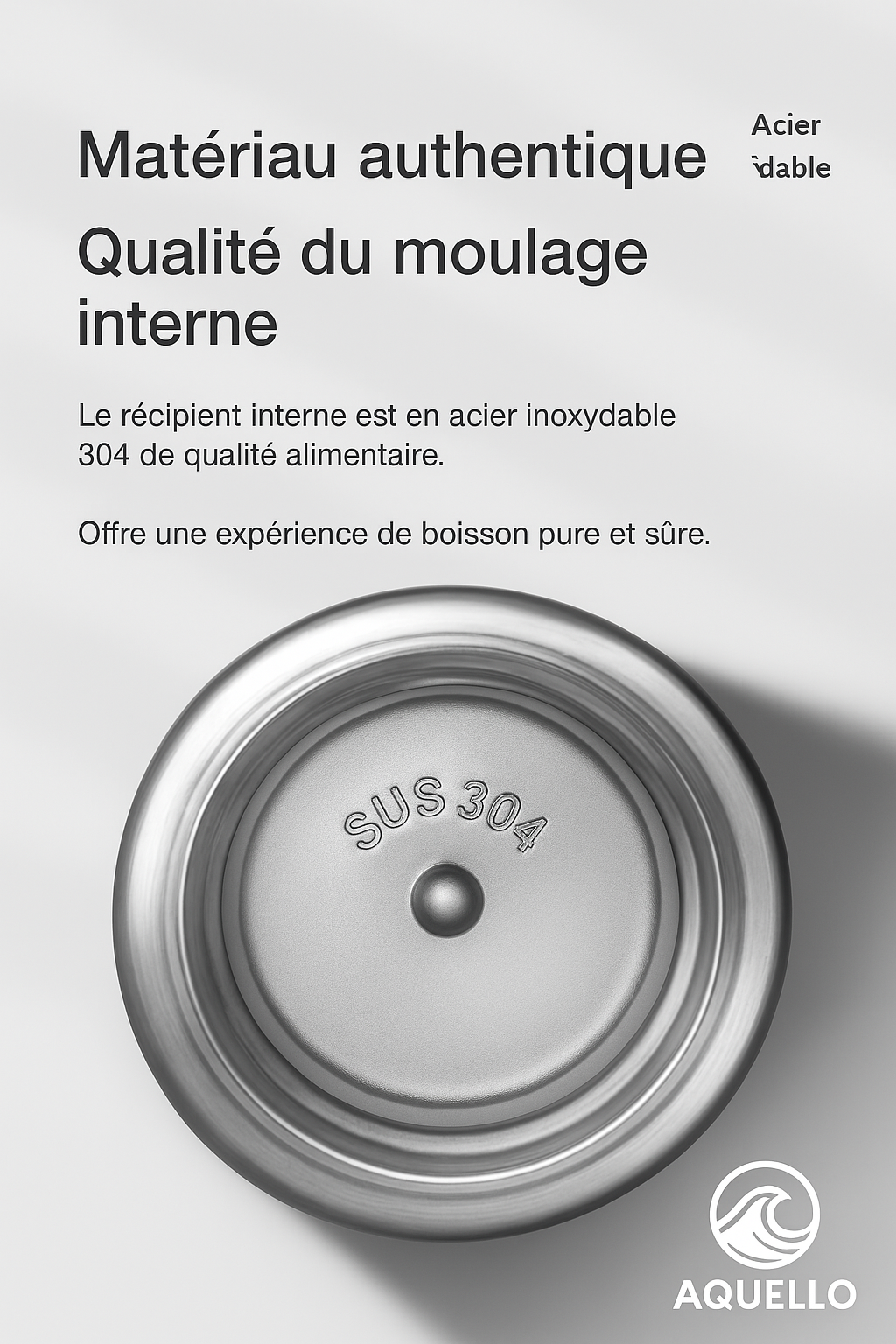 Gourde Rouge Affichage de Température Isotherme 500 ml