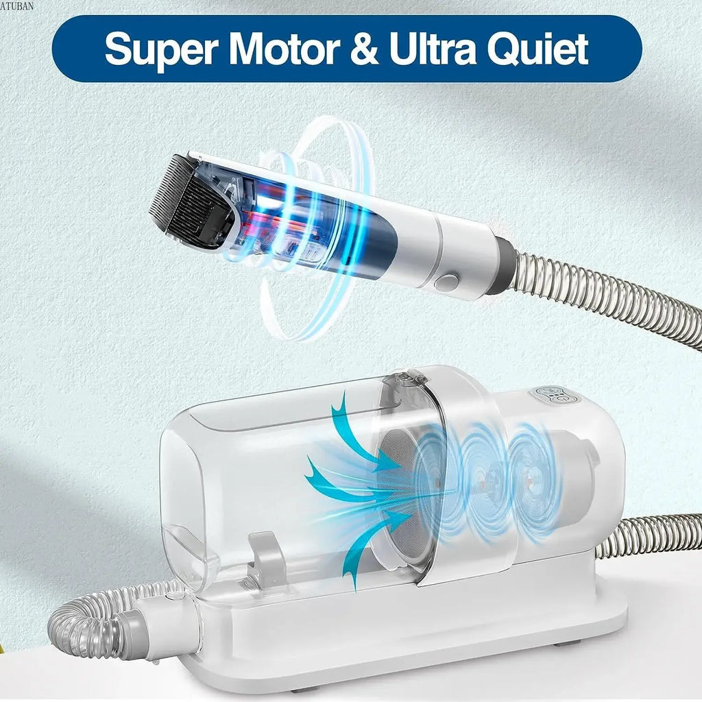 Offre spéciale : Aspirateur de toilettage pour animaux / Kit 5 en 1