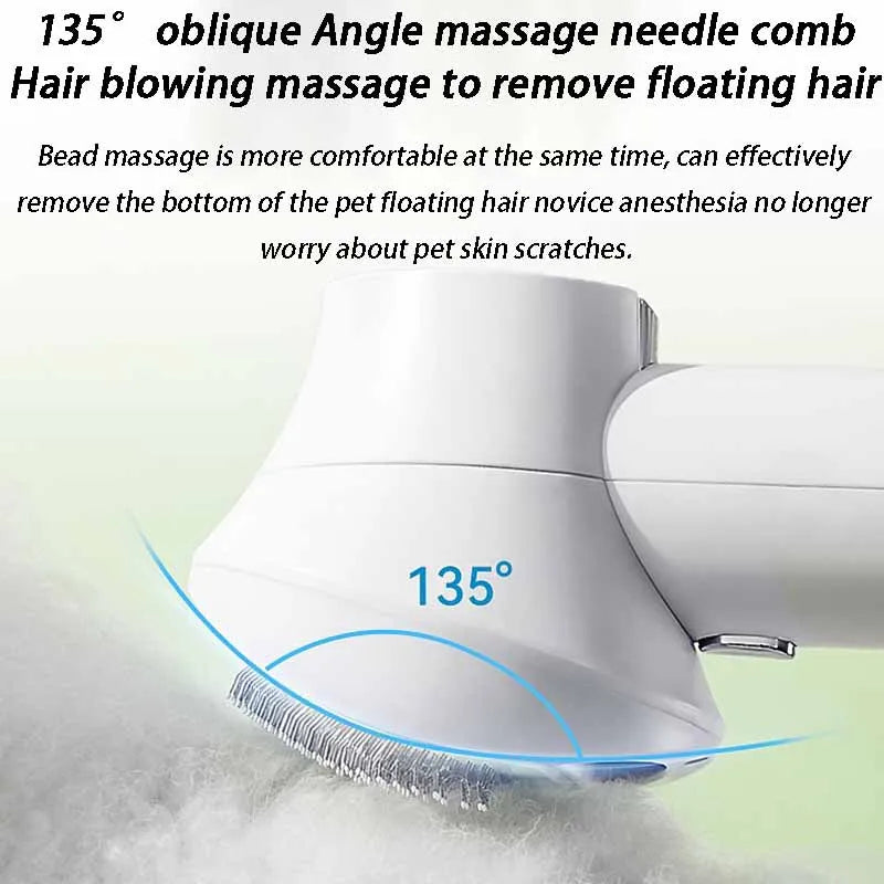 Sèche-cheveux pour animaux de compagnie, sèche-cheveux pour chien et chat, fournitures de soins pour chiots, peigne spécial pour petit chien, machine de séchage portable, accessoire de séchage pour animaux de compagnie