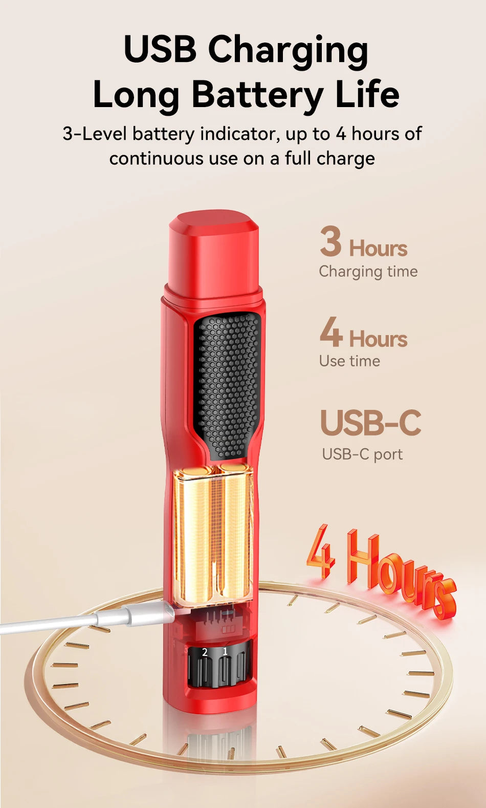 Coupe Griffe électronique pour animaux de compagnie, Rechargeable, toilettage des pattes de chien, coupe-ongles, lumière LED, 7 vitesses réglables, griffe de chat